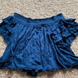 Free people off the shoulder shirt size XS